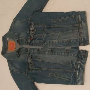 Levis Denim Trucker Jacket Medium Wash